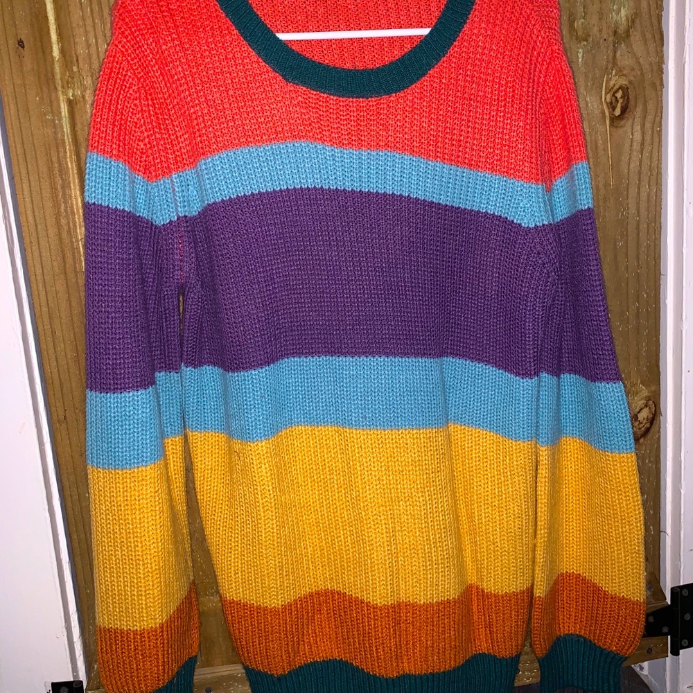 Crewneck Multicolor Sweater